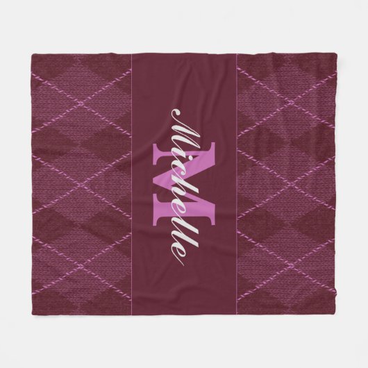 Couverture de chandail monogramme (Devant (Horizontal))