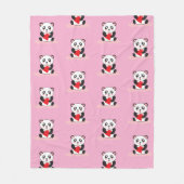 Couverture de chasse Kawaii Panda pour enfants (Devant)