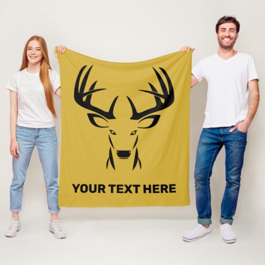 Couverture de chasse personnalisée aux cerfs pour (En situation)