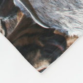 Couverture de chien de bébé de jet d'ouatine de (Coin)