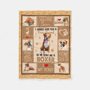 Couverture de chien de boîte personnalisée, cadeau