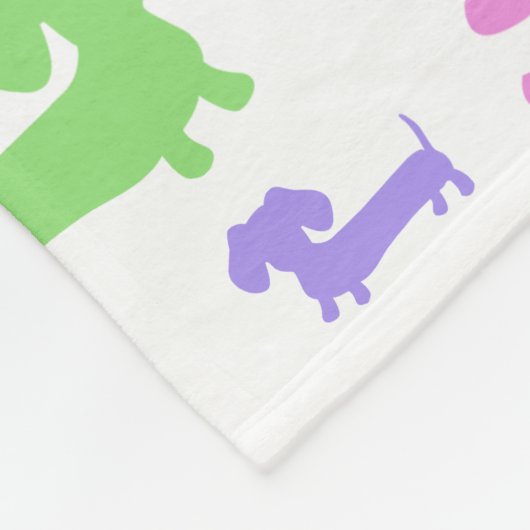 Couverture de chien de saucisse de teckel de bébé (Coin)