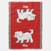 Couverture de chien personnalisée (devant Vertical)