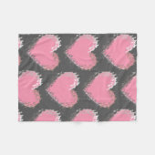 Couverture de coeur de chien de lévrier italien. (Devant (Horizontal))