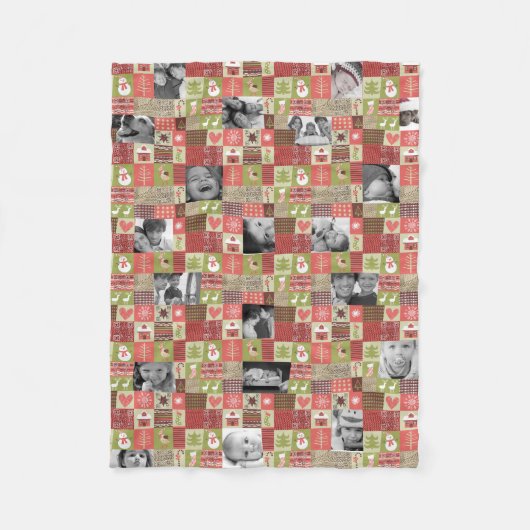 Couverture de collage de photo de Noël 20 avec des (Devant)