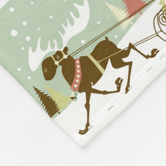 Couverture de collage de village de Noël de pays (Coin)