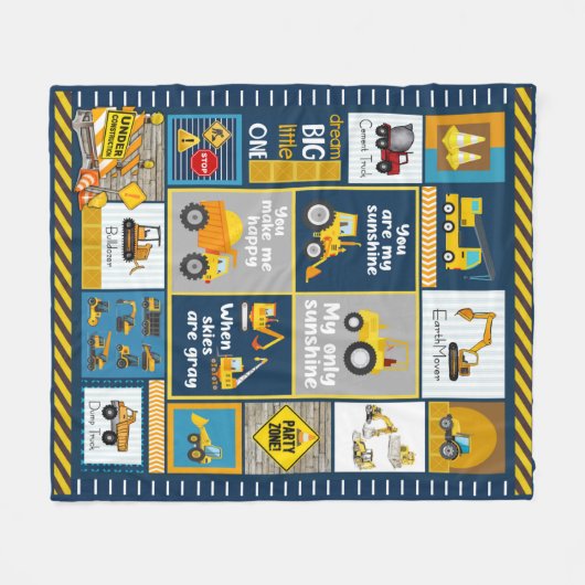 Couverture de construction, cadeaux de constructio (Devant (Horizontal))