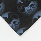 Couverture de corbeau Esprit autochtone Couverture (Coin)