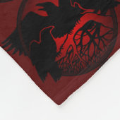Couverture de corbeau Esprit autochtone Couverture (Coin)