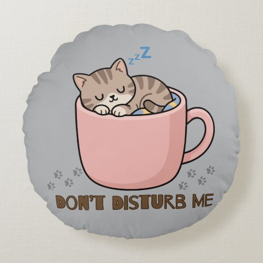Couverture de Coussin Jetable avec un Adorable Cha (Devant)