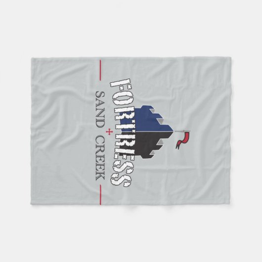 Couverture de crique de sable de forteresse (Devant (Horizontal))