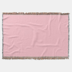 Couverture de décoration légère rose douce et conf