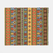 Couverture de décoration pour motifs tribaux afric (Devant (Horizontal))