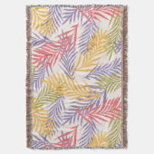 Couverture de décoration tropicale Bohème cosy. Fe (devant Vertical)