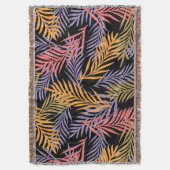 Couverture de décoration tropicale Bohème cosy. Fe (devant Vertical)