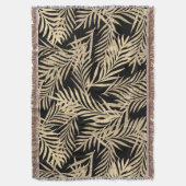 Couverture de décoration tropicale Bohème cosy. Fe (devant Vertical)