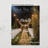 couverture de film faire-part de mariage (Devant / Derrière)