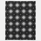 couverture de fleurs abstraites modernes (Devant)