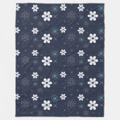 couverture de fleurs d'hiver de minuit (Devant)