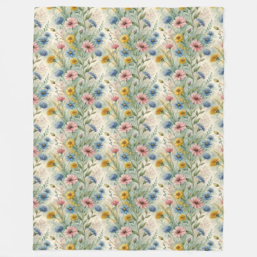 Couverture de fleurs sauvages inspirées par Boho d (Devant)