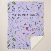 couverture de fleurs séchées sur mesure (Devant)