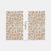Couverture De Giraffe Pour Bébés, Enfants Et Adult (Devant (Horizontal))