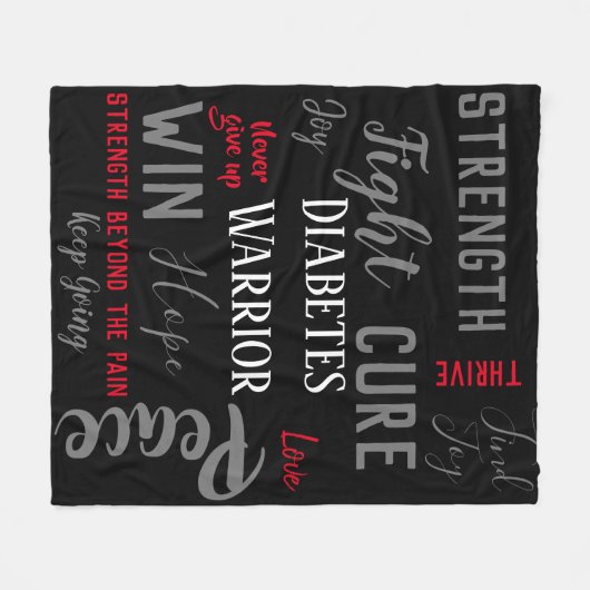 Couverture de guerrier de diabète (Devant (Horizontal))