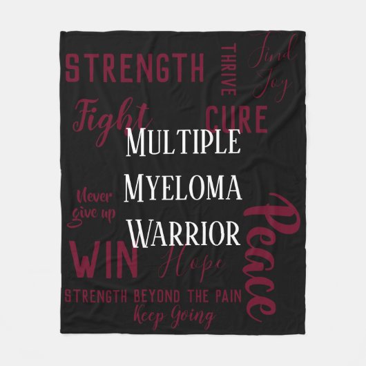 Couverture de guerrier de myélome multiple (Devant)