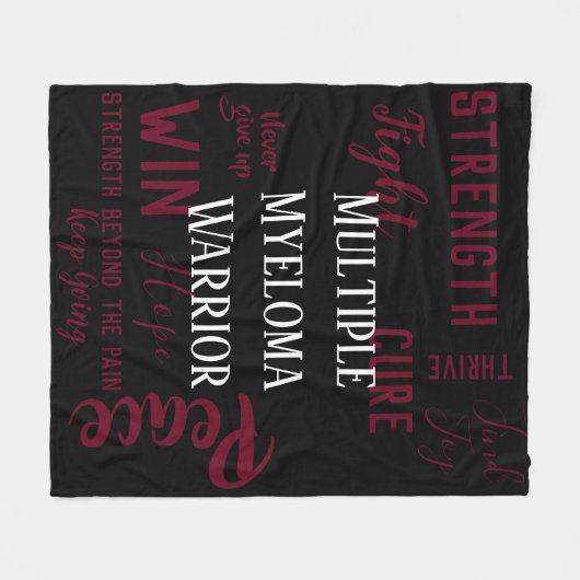 Couverture de guerrier de myélome multiple (Devant (Horizontal))