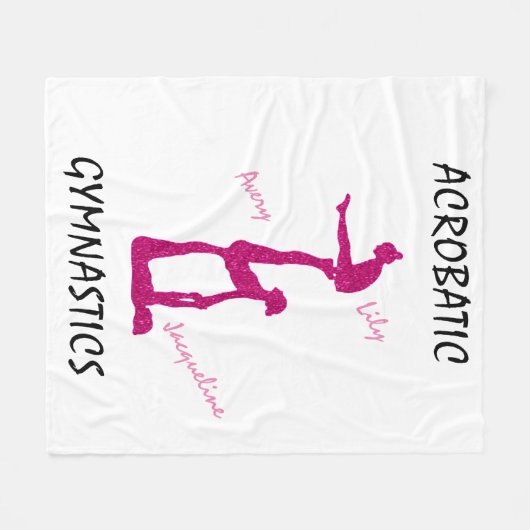 Couverture de gymnastique acrobatique avec jusqu'à (Devant (Horizontal))