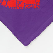 Couverture de gymnastique aux coeurs rouges & Gymn (Coin)