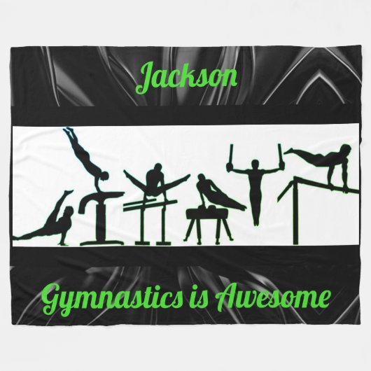 Couverture de gymnastique pour garçons (Devant (Horizontal))