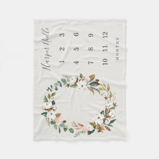 Couverture de jalon de printemps Florals (Devant)