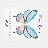 Couverture de jalon des ailes papillon (Devant (Horizontal))