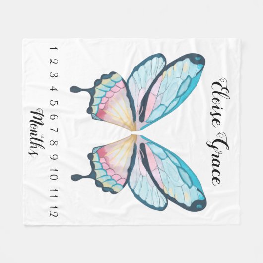 Couverture de jalon des ailes papillon (Devant (Horizontal))