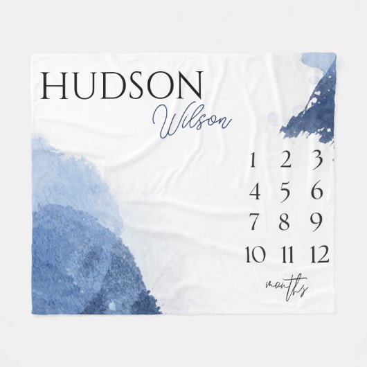 Couverture de jalon personnalisée Couverture de bé (Devant (Horizontal))