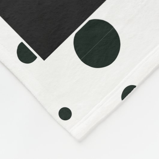 Couverture de jalon Pois moderne pour bébé (Coin)