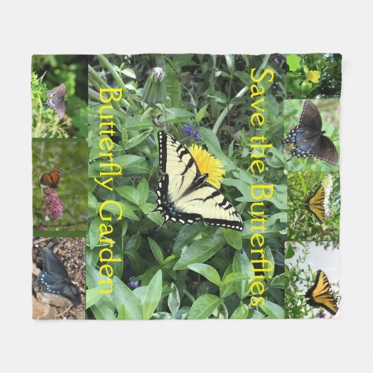 Couverture de jardin de papillon de queue de tigre (Devant (Horizontal))
