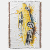 Couverture de jet américain Muscle Car (devant Vertical)