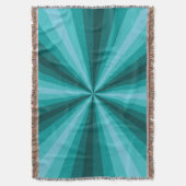 Couverture de jet d'Aqua d'illusion optique (devant Vertical)
