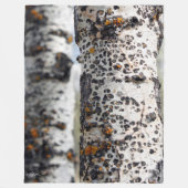 Couverture de jet d'arbre de bouleau (Devant)