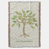 Couverture de jet d'arbre de la feuille du (devant Vertical)