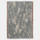 Couverture de jet de camouflage d'ACU Digital Camo (devant Vertical)