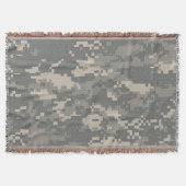 Couverture de jet de camouflage d'ACU Digital Camo (Devant)