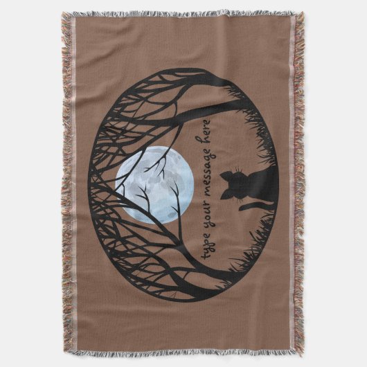 Couverture de jet de chat de Blanket Le Chat Fat (devant Vertical)