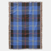 Couverture de jet de colline de tartan (devant Vertical)
