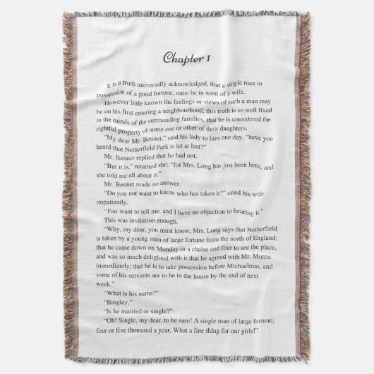 Couverture de jet de fierté et de préjudice (devant Vertical)