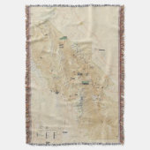 Couverture de jet de parc national de Death Valley (devant Vertical)