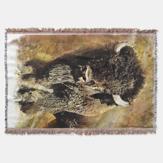 Couverture de jet de peinture de Buffalo (Devant)