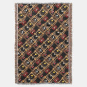 Couverture de jet de support de vin (devant Vertical)